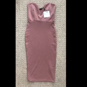 Missguided mauve dress